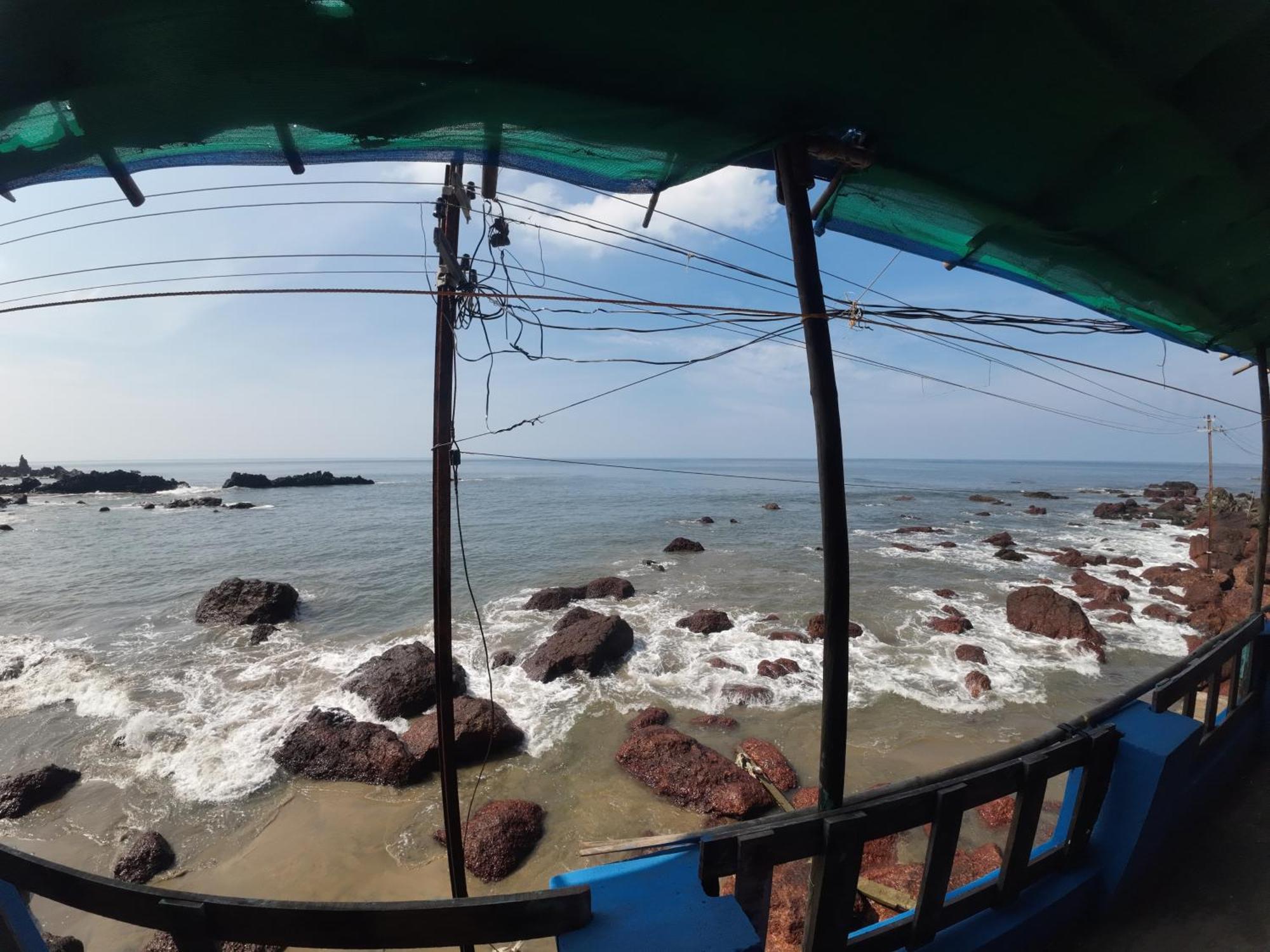 Om Ganesh Guest House Cliffside أرامبول المظهر الخارجي الصورة